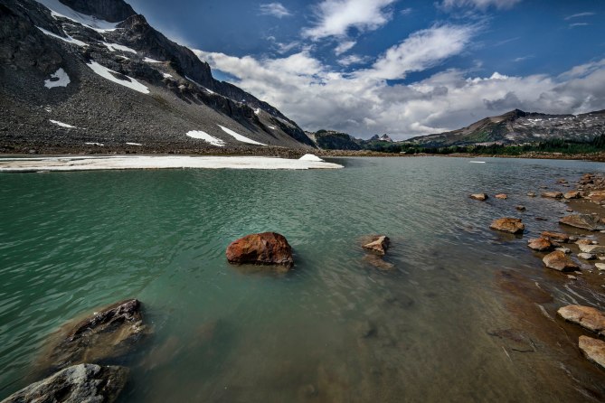 Upper Lyman Lake, Glacier Peak Wilderness 